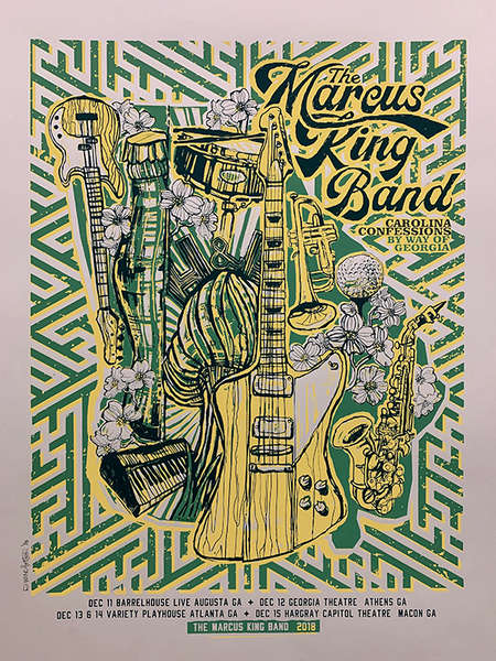 THE MARCUS KING BAND  "Carolina Confessions/Ga. 2018"