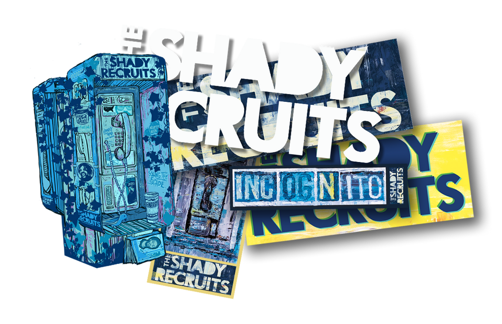 The Shady Recruits INCOGNITO Sticker Set