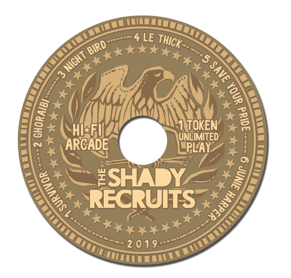 THE SHADY RECRUITS - self titled cd