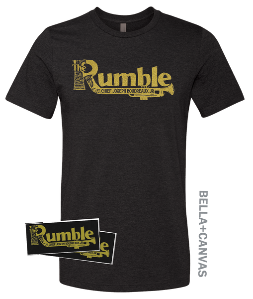 THE RUMBLE ft. Chief Joseph Boudreaux Jr. INAUGURAL TEE : LMTD. ED.