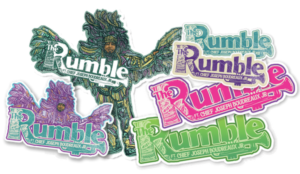 The Rumble Stickers (6 PACK)