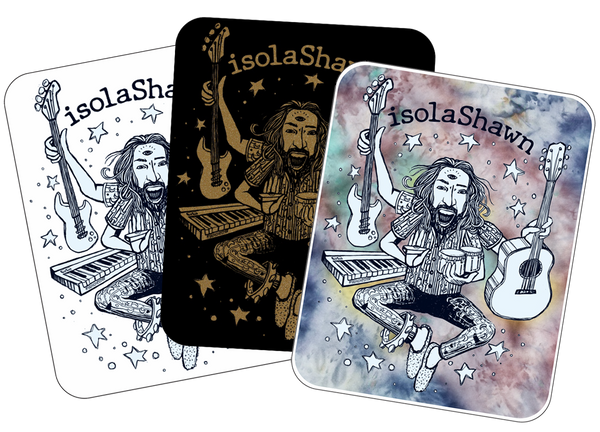 isolaShawn STICKER 3 PACK